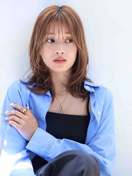 カメリア 小岩(camellia) 外はねミディアムウルフ