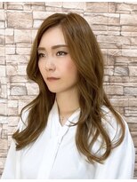 ヘアーアンジュ(Hair Ange)&nbsp;ベージュ　ロングレイヤー