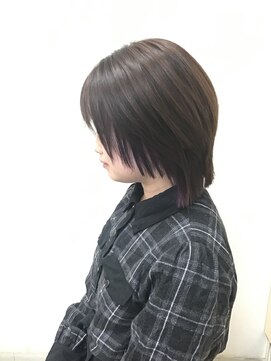 美容室カトレヤ 丸みのありネオウルフスタイル