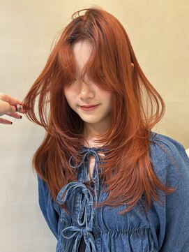 フェブ(fev) 【fev_uran】carrot orange × long layer