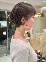 マイル 渋谷(mile)&nbsp;【SATSUKI】ショートボブ / くすみブラウンベージュ