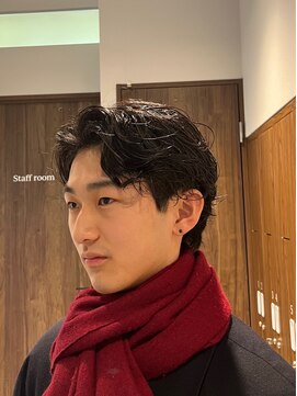グルーマーズトウキョウ 渋谷店(GROOMER/S TOKYO) ミディアムパーマスタイル