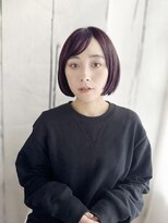 ヘアメイク ナル(hair make nalu)&nbsp;ツヤ感ナチュラルカールボブ