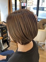 ボヌール(BonHeur)&nbsp;丸みショート×デザインカラー