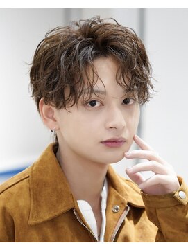 オーシャントーキョー 渋谷(OCEAN TOKYO) フェザーパーマ韓国センターパートシャドーパーママッシュ