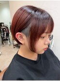 刈り上げボブ