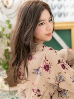 カバーヘア ブリス 北浦和(COVER HAIR bliss)&nbsp;センターパート韓国風巻き小顔無造作ウェーブh4北浦和20代30代