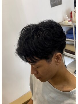 エッジ(EDGE) 大分メンズナチュラル毛流れニュアンスパーマ刈り上げマッシュ