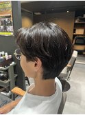 サーフカール/スパイキーショート/ブルーブラック/柏