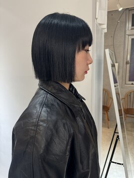 アマトウキョウスマートサロン(AMA TOKYO×Smart Salon) 韓国ボブ　タッセルボブ