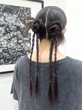 ガレリアエレガンテ 栄店(GALLARIA Elegante) ツインアレンジ×カチモリ