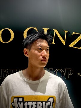 ヒロギンザ 名古屋本店(HIRO GINZA) ツーブロックショート×ビジネス