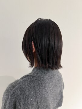 アヴァンスクロス あべのルシアス店(AVANCE.CROSS) ミニボブ×顔まわりレイヤー