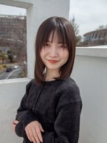 シェルク バイ シャッセ(cerc by SASE)&nbsp;顔周りレイヤースタイル