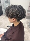 波巻き×スパイラルで作るナチュラル無造作ウェーブ