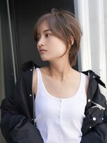 ギークス(GEEKS) 【GEEKS渋谷】ナチュラルショートウルフ/20代30代/冬カラー/小顔