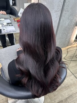 ロンドシエル 横浜(Lond ciel) オリーブグレー/レイヤーカット/黒髪/マロンベージュ/横浜