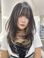 アイトーキョー 名古屋2nd(AI TOKYO) レイヤーカット/インナーカラー/ミルクティ/ベージュ/栄/矢場町