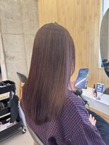 スト 静岡鷹匠(sto) 着物ヘア/大人ガーリー/ダークアッシュ/似合わせカット/静岡鷹匠