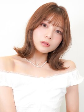 ラフィスヘアー シャルム 渋谷店(La fith hair charme) 【La fith】くびれボブ×シースルーバング×ダブルカラー