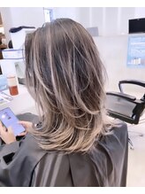 Moana by HEADLIGHT 大和店【モアナ バイ ヘッドライト】【3月13日OPEN（予定）】&nbsp;Moana#ミディアムレイヤー#白髪ぼかしハイライト