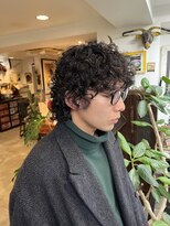 リブロ 三軒茶屋(LIBRO)&nbsp;ウルフパーマ/くるくるパーマ/ショートパーマ/メンズパーマ