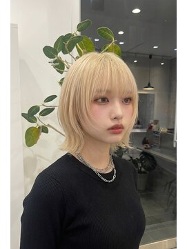 トレ(tre.) 髪質改善 レイヤースタイル 大人可愛い