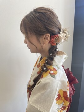 アリュール(ALLURE) サイド編みおろし