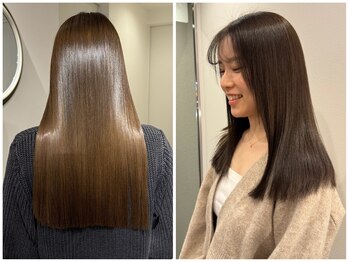 サンデイズド(SUNDAZED)の写真/硬くならない。自然なツヤとやわらかさのあるストレートへ。