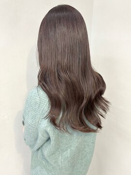 アロ 梅田(alo) 【苗代萌】ブリーチなしでできるミルクティーブラウン