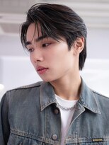 ケアリー 大泉学園(Carelly)&nbsp;ツイストパーマ七三オールバックマッシュウルフスリークショート