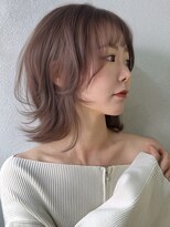 ジゼル(GiseL)&nbsp;外はねボブ　透明感カラー