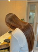 プレミアム髪質改善カラートリプルヘアエステ