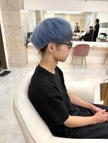 リアン 上尾店(Rien) メンズハイトーンで魅せるくすみブルー