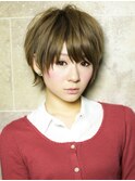 《AFLOATディル裕二朗》小顔を引き出すショートレイヤーカット