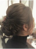 Elegant hairstyle **