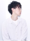 黒髪ショートマッシュ