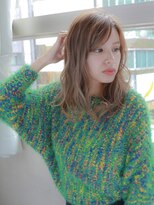 ルティア(Lutia)&nbsp;斜めバング ハイライト グラデーションカラー★★