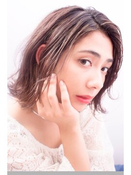 アルクバイネオリーブ 荻窪店(arc by neolive) ハイライト×伸ばしかけ外ハネボブ♪荻窪 arc by neolive