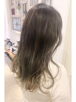 ヴィコロ(vicolo) 「vicolol」 角 嘉洋 ホイルヤージュカラー ロング