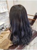 ブルーハイライトカラー