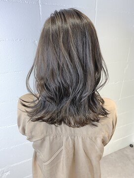 シェル 吉祥寺(shell) シルキーレイヤー☆カーキアッシュ