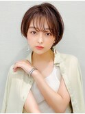 LallYou　錦糸町　ラベージュ耳かけショート