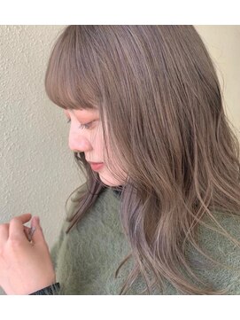 キーン 立川店(keen) 【keen×田中】ミルクティーカラー×ロング