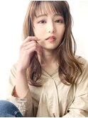 シースルーバング×くびれレイヤー1/田中/心斎橋&難波&なんば