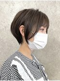 大人ショートボブ/ショートヘア/イルミナカラー/前髪あり[調布]