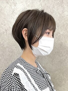 エリマ 調布(elima) 大人ショートボブ/ショートヘア/イルミナカラー/前髪あり[調布]