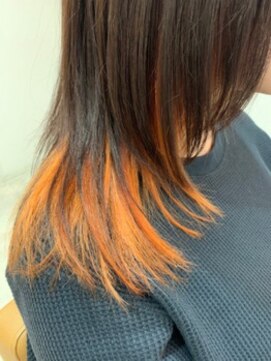 シェイプスヘアデザイン 上三川店(Shape's hair design) ミディアムウルフ×インナーカラー