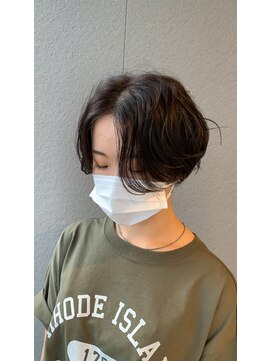 シェリムボート(Cherim boat) ショート ニュアンスパーマ 大人ショート 20代 30代