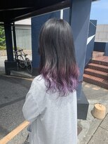 ヘアークリエイションソイ(HAIR CREATION SOI) すそパープル